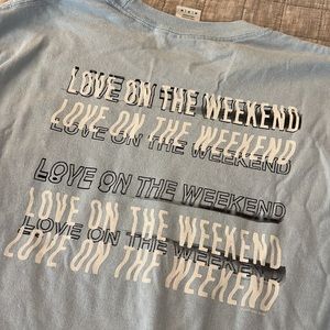 John Mayer Love on the Weekend Shirt